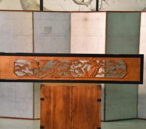 Japanese Carved Transom Rama
