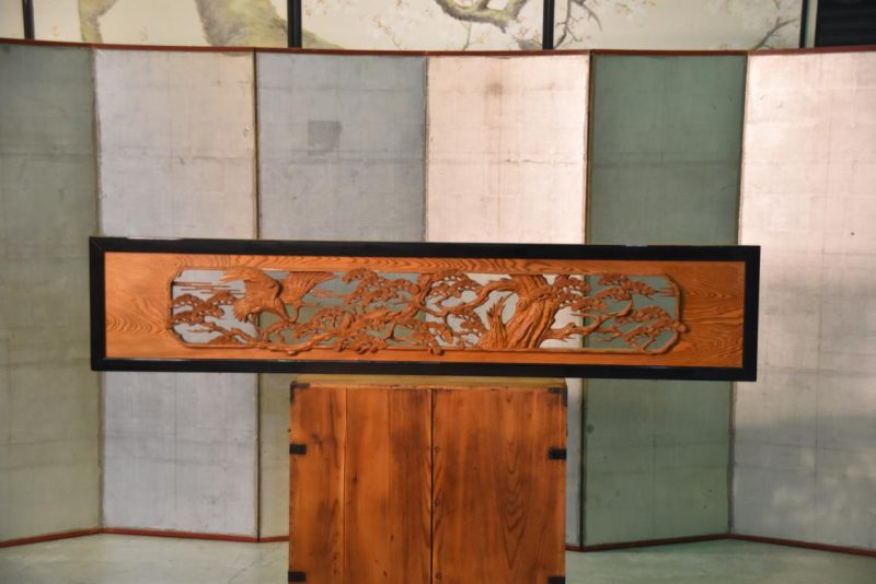 Japanese Carved Transom Rama