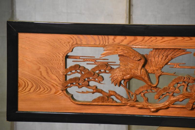 Japanese Carved Transom Rama - Image 8