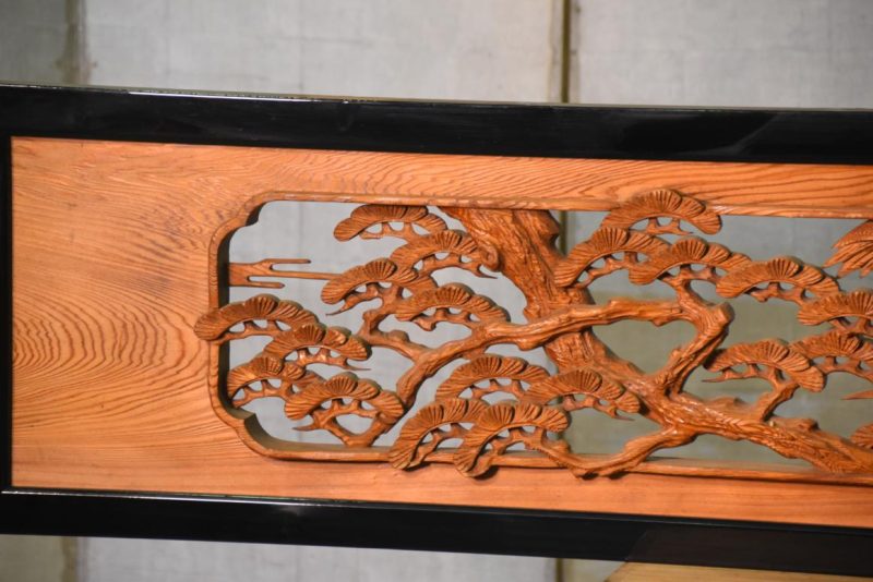 Japanese Flying Cranes Rama Transom - Image 9