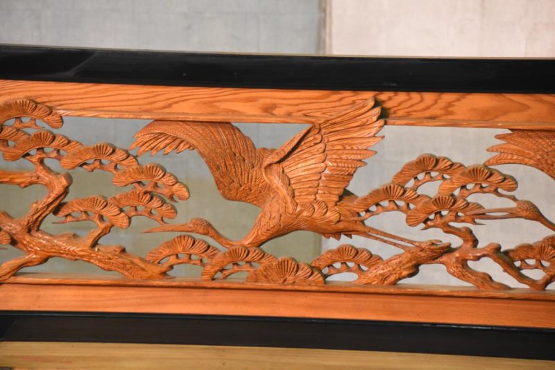 Japanese Flying Cranes Rama Transom - Image 8