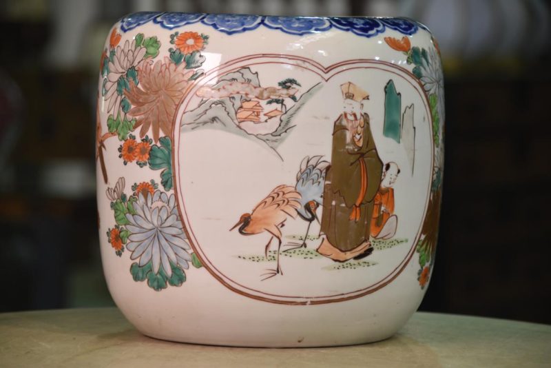 Japanese Imari Hibachi Urn - Image 8