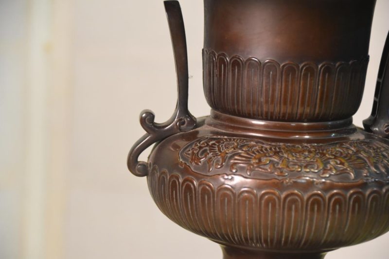 Japanese Bronze Vase - Image 8