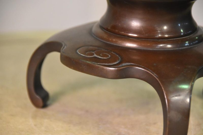 Japanese Bronze Vase - Image 6