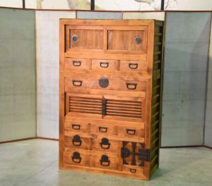 Antique Japanese Merchant Chest