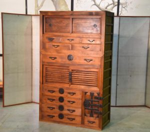 Antique Japanese Merchant Chest