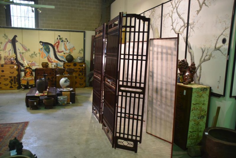 Pair of Slatted Temple Doors - Image 7