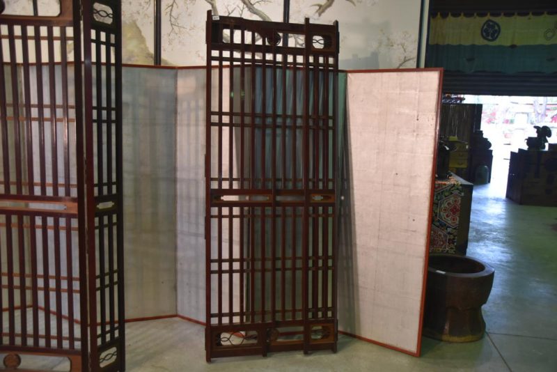 Pair of Slatted Temple Doors - Image 3