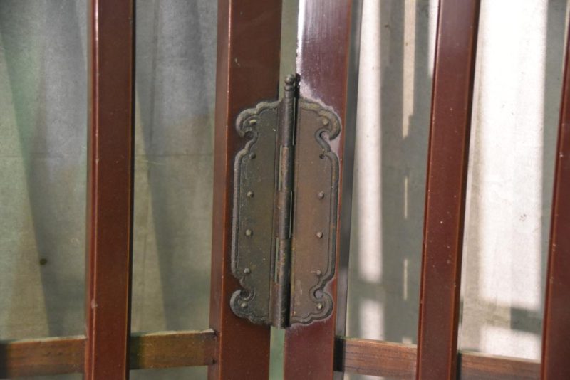 Pair of Slatted Temple Doors - Image 2