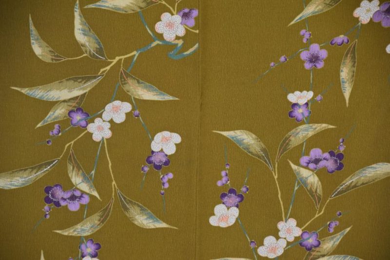 Floral Design Vintage Kimono - Image 2
