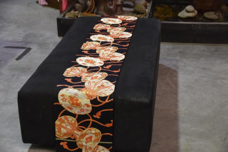 Silk Brocade Kimono Sash