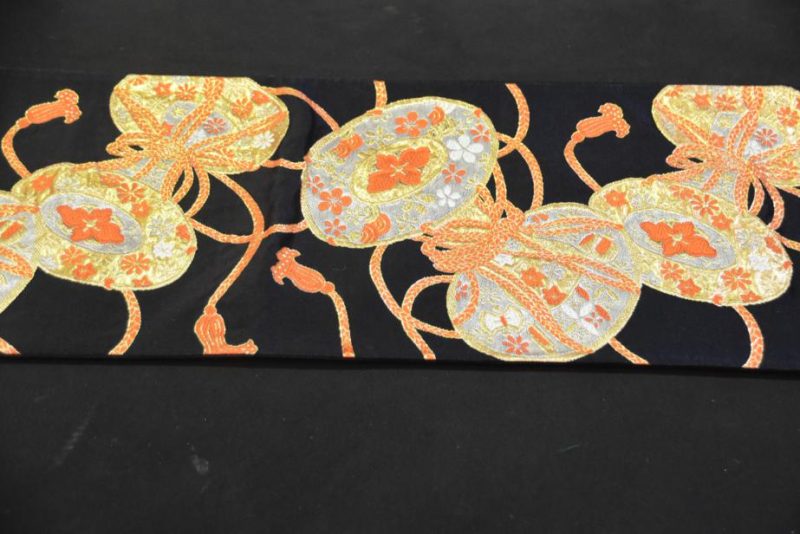 Silk Brocade Kimono Sash - Image 6