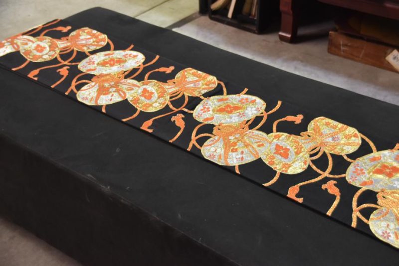 Silk Brocade Kimono Sash - Image 5