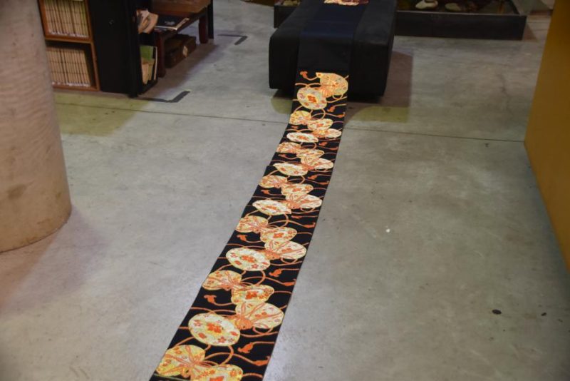 Silk Brocade Kimono Sash - Image 4
