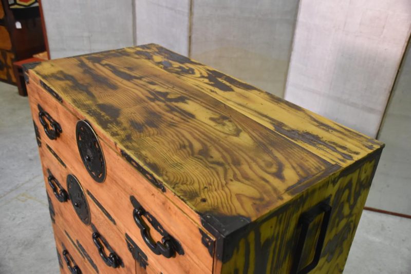 Antique Yonezawa Clothing Chest - Image 6