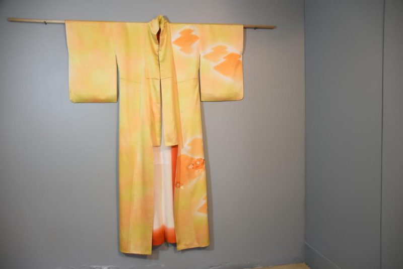 Japanese Vintage Silk Kimono - Image 7
