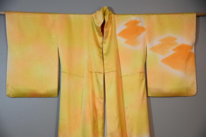 Japanese Vintage Silk Kimono - Image 6