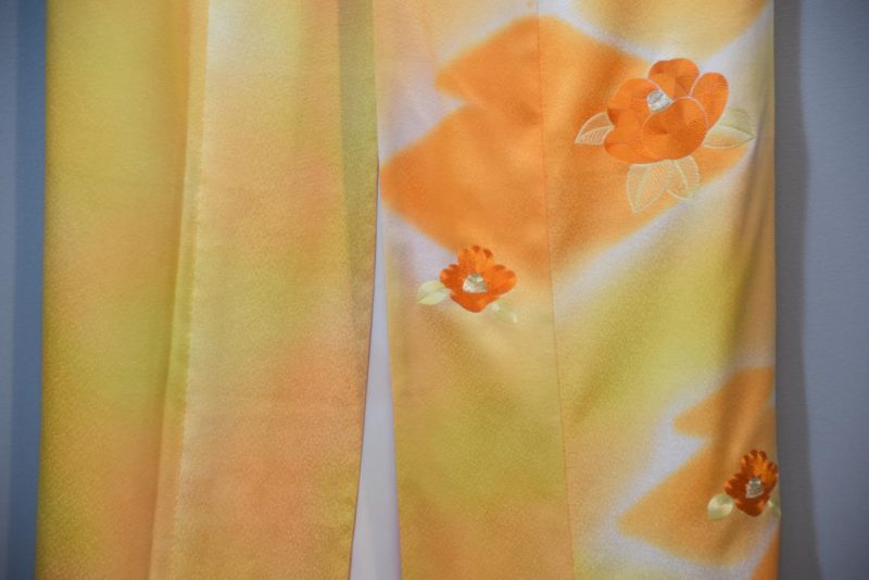 Japanese Vintage Silk Kimono - Image 3