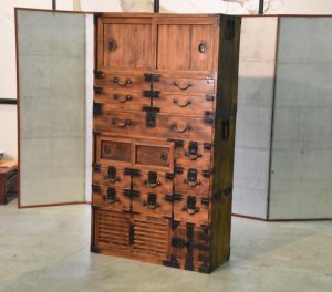 Antique Japanese Merchant Chest