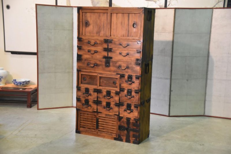 Antique Japanese Merchant Chest