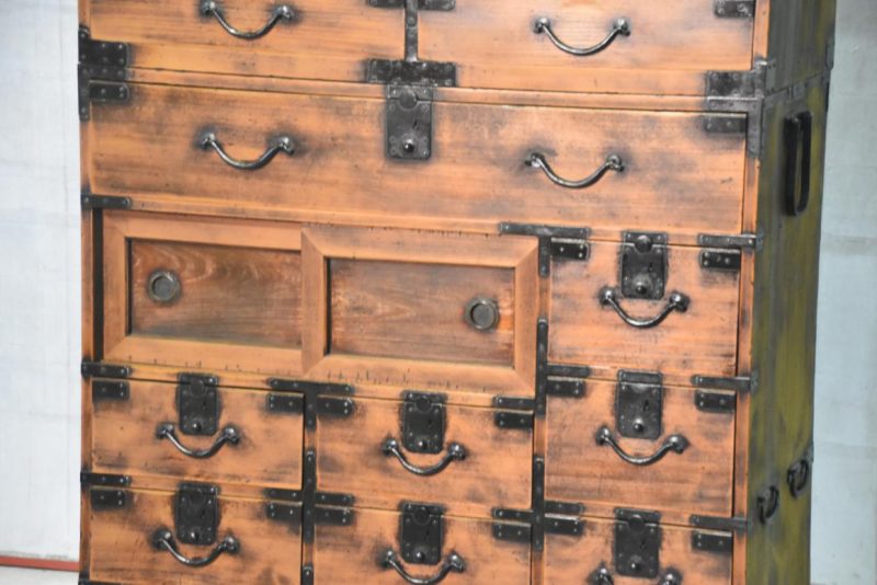 Antique Japanese Merchant Chest - Image 5