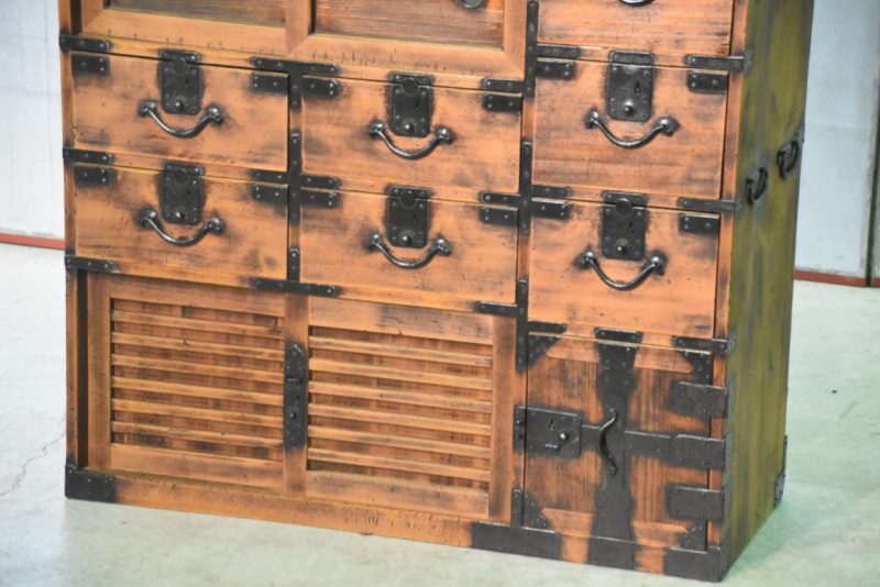 Antique Japanese Merchant Chest - Image 6