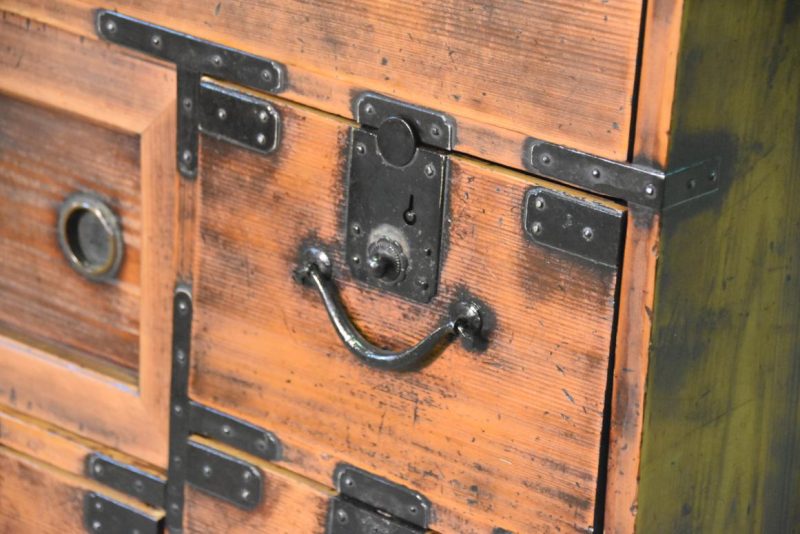 Antique Japanese Merchant Chest - Image 7