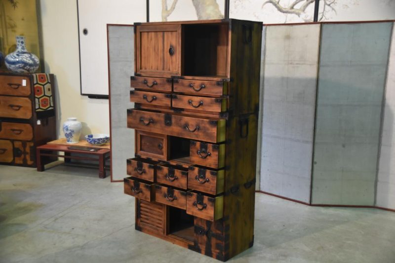 Antique Japanese Merchant Chest - Image 10