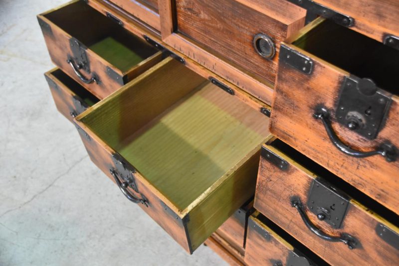 Antique Japanese Merchant Chest - Image 11
