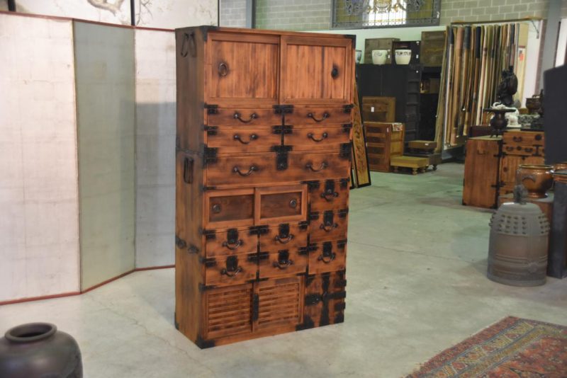 Antique Japanese Merchant Chest - Image 16