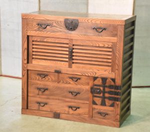Japanese Antique Merchant Chest
