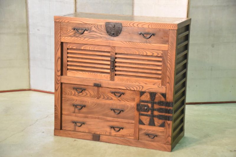 Japanese Antique Merchant Chest