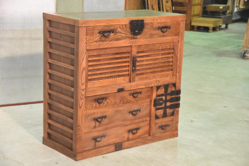 Japanese Antique Merchant Chest - Image 3