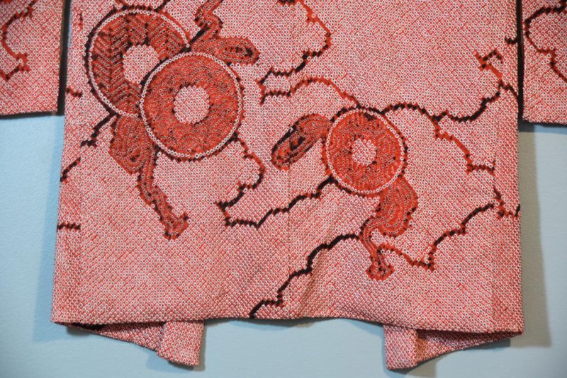 Japanese Vintage Shibori (tye dyed) Haori - Image 8