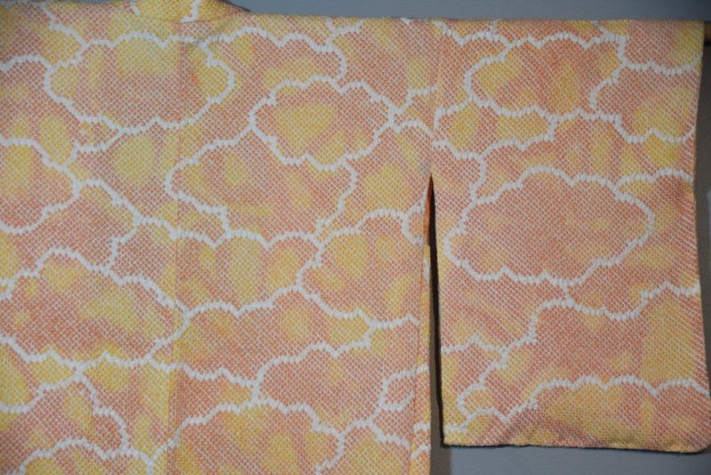 Japanese Vintage Shibori Silk Haori - Image 2