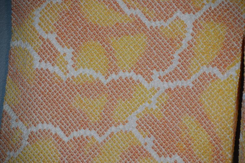 Japanese Vintage Shibori Silk Haori - Image 3