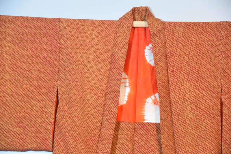 Japanese Vintage Shibori (tie dyed) Haori - Image 9