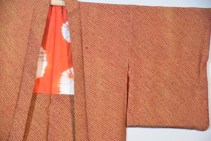 Japanese Vintage Shibori (tie dyed) Haori - Image 8