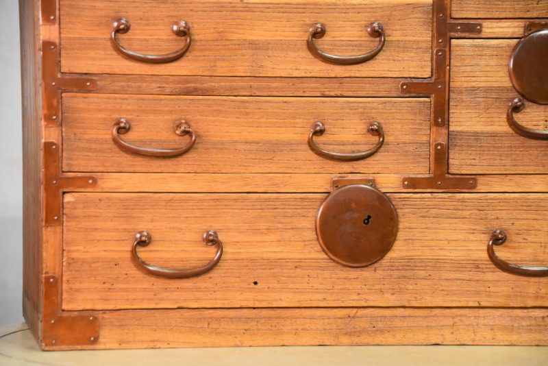 Small Vintage Chest with Copper Hardware - Image 2