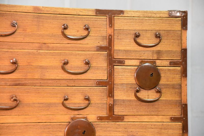 Small Vintage Chest with Copper Hardware - Image 10