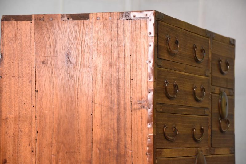 Small Vintage Chest with Copper Hardware - Image 3