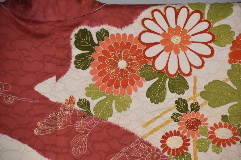 Vintage Furisode Kimono - Image 12