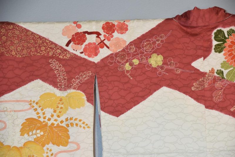 Vintage Furisode Kimono - Image 9