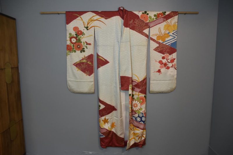 Vintage Furisode Kimono - Image 8