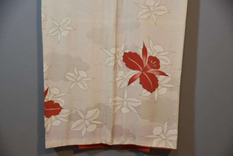 Japanese Silk Furisode Kimono - Image 9