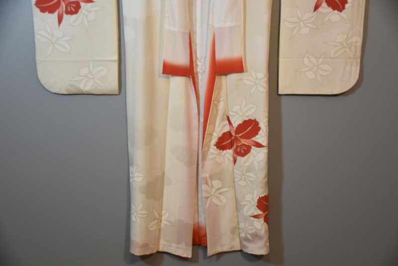 Japanese Silk Furisode Kimono - Image 3