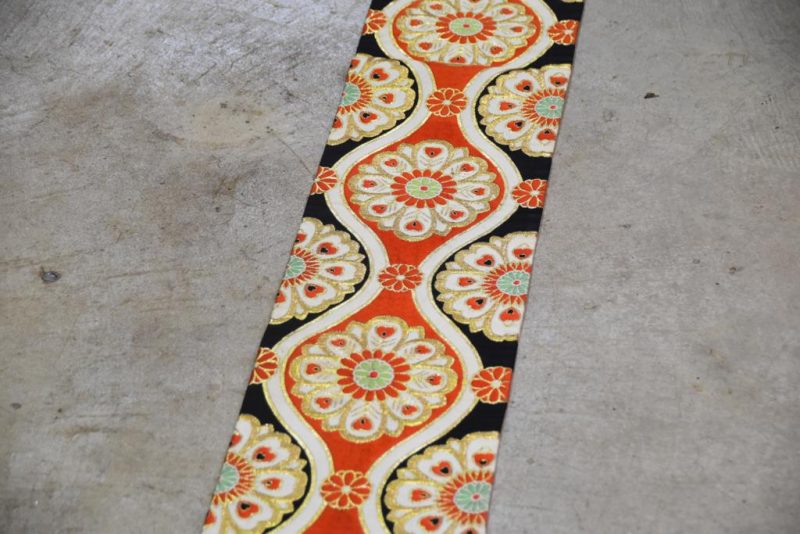 Japanese Silk Brocade Obi - Image 5