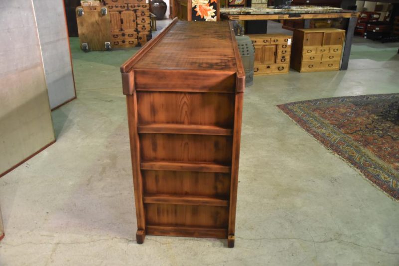 Antique Japanese Wooden Sideboard - Image 12