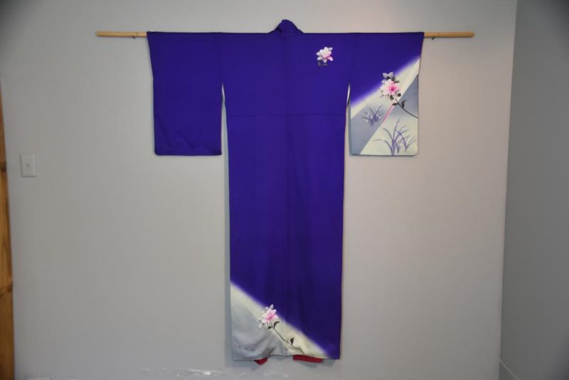 Blue and White Kimono