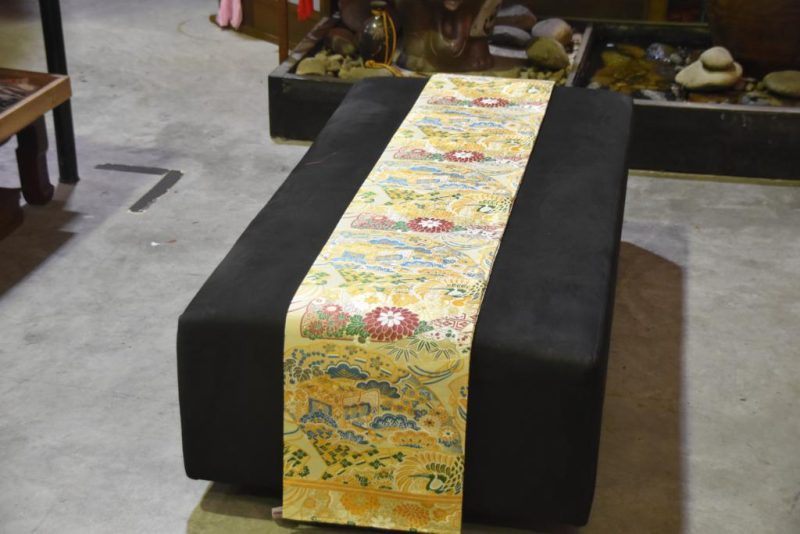Japanese Silk Maru Obi Sash